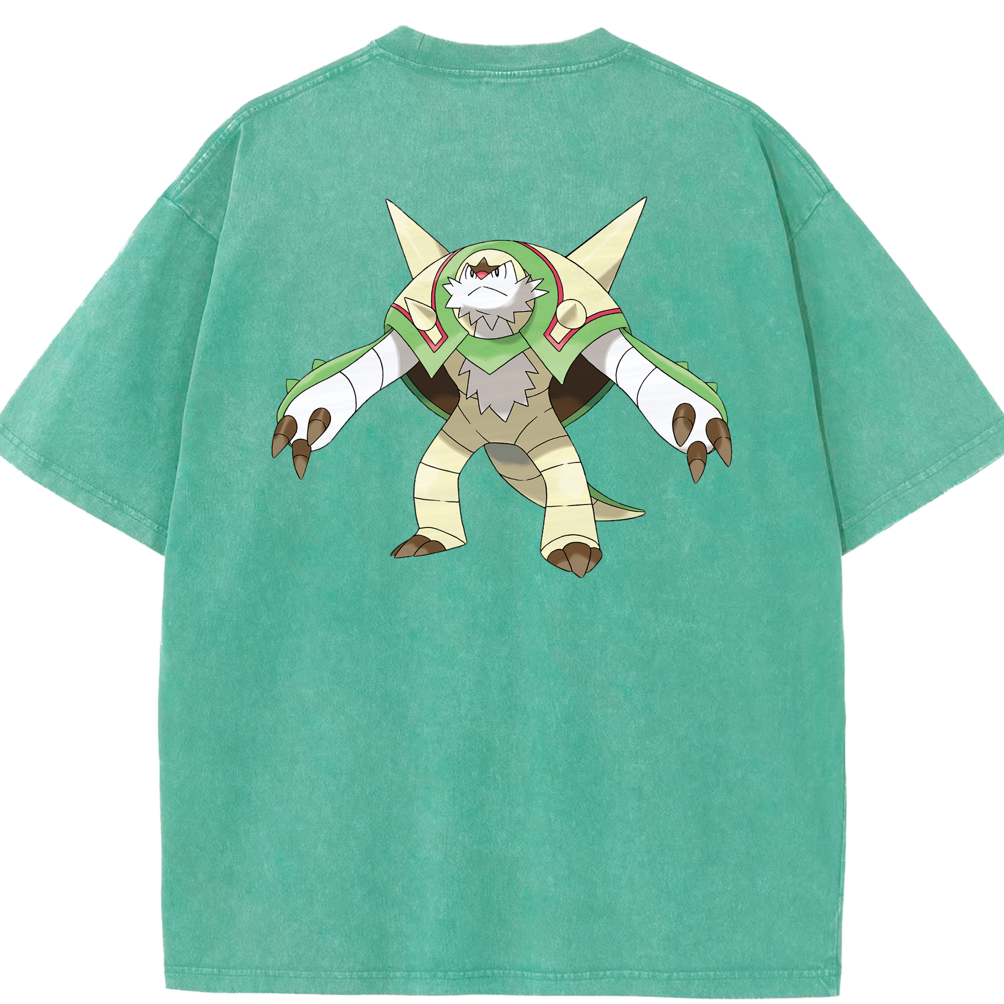 （画像用） ポケットモンスター Pokémon 綿100% ヴィンテージ風 半袖Tシャツ（背面プリント）
